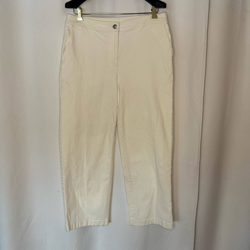 Eileen Fisher Off-White Pants